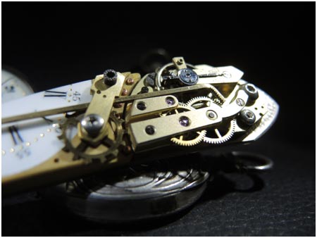 ALAIN VALETTE COUTEAUX ART- CHIMEDE DE CHRONOS (couteau moteur)