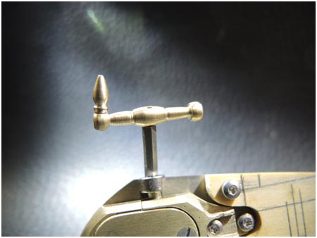 ALAIN VALETTE COUTEAUX ART- CHIMEDE DE CHRONOS (couteau moteur)